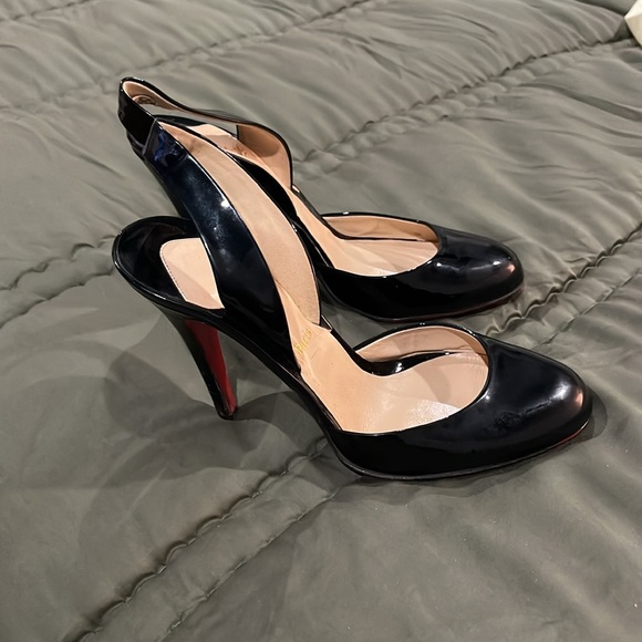 Authentic Christian Louboutin sling back heels. - Picture 7 of 8